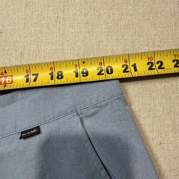 Travis Mathew Blue Performance Stretch Golf 10” Shorts Pockets Mens size 40 - Picture 4 of 7